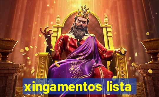 xingamentos lista